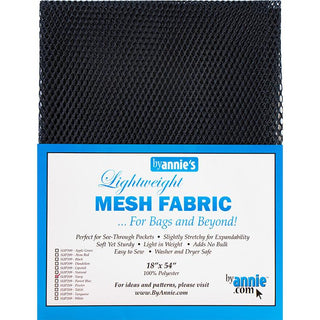 Lightweight Mesh Fabric Navy - By Annie
