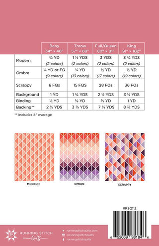 Deltille Quilt Pattern