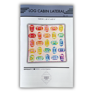 Log Cabin Lateral Quilt Pattern