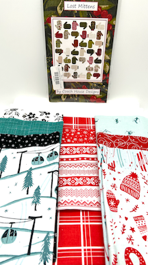 Lost Mittens - Ski Hill Quilt Kit