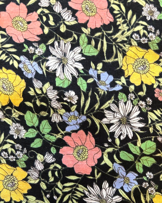 Multicolor flowers - Cotton