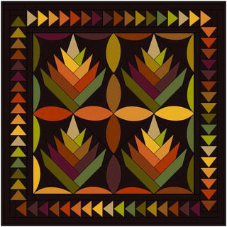 Nature's Glow Quilt Pattern - Cherrywood Fabrics