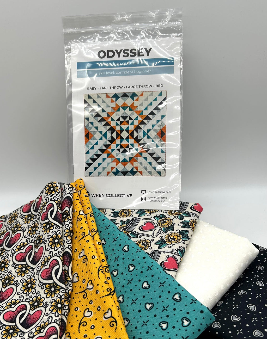 Love Ink - Odessy Quilt Kit 54