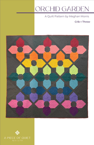 Orchid Garden Quilt Pattern