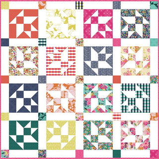 Flower Basket - Keera Job Quilt Pattern