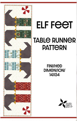 Elf Feet Table Runner Pattern