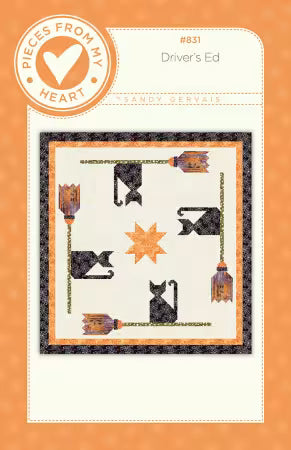 Driver's Ed. Quilt/Table Topper Pattern