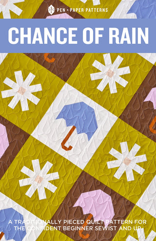Chance of Rain Quilt Pattern