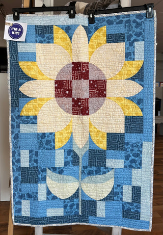 Posh Sunflower Quilt Kit