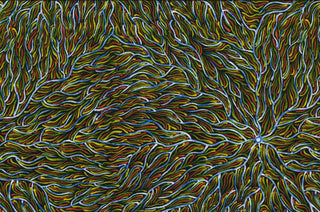 Running Water Dreaming Lemon - Aboriginal