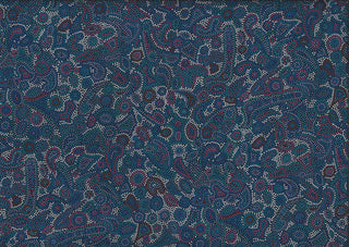 Seashell Dreaming Blue- Aboriginal