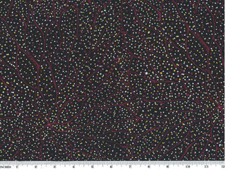 Seeds & Laves on the Ground Brown - Aboriginal