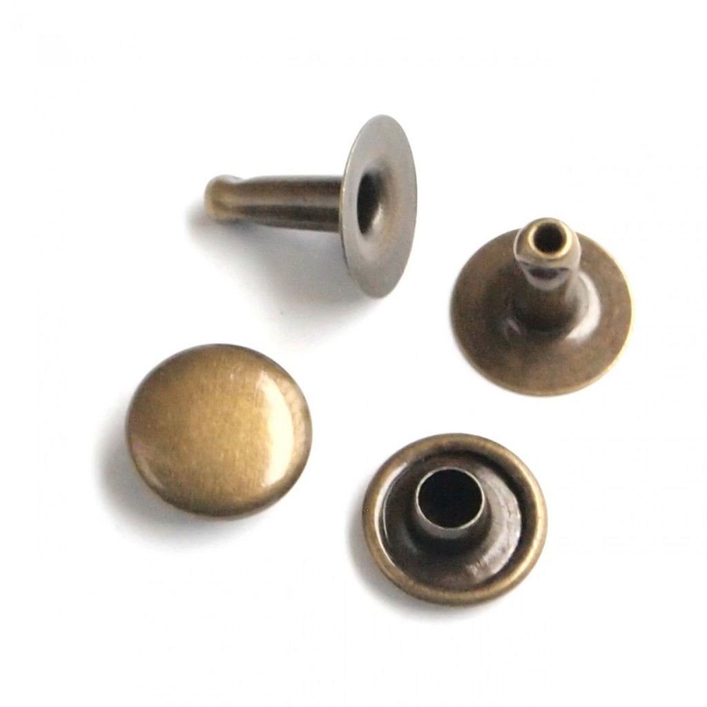 Medium Rivets 6MM - Antique – Seams Like Quilting