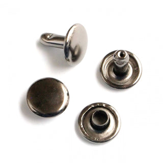 Medium Rivets 6MM - Gunmetal