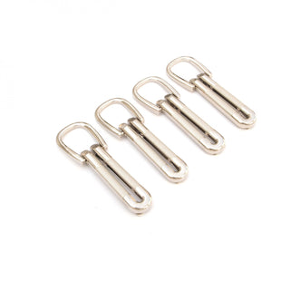 Textured Loop Strap Connectors - Nickel