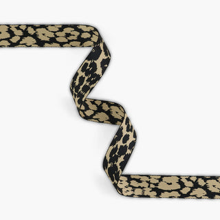 Webbing 1.5" Striped Leopard