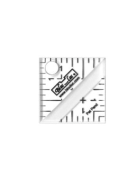 Bloc Loc Ruler Half Sq Tri 1 1/2" x 1 1/2"
