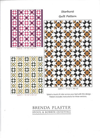 Starburst Quilt Pattern