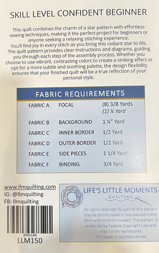 The Stellar Quilt Pattern