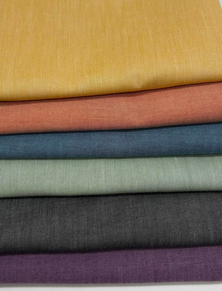 Tilda Chambrays Bright 6 Half Yd Bundle -3 yds