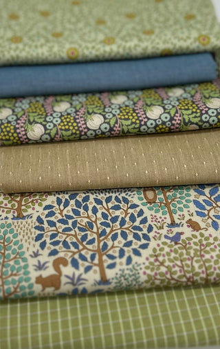 Tilda Sanctuary Greens 6 Half YD Bundle - 3 yds