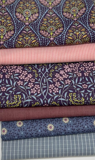 Tilda Sanctuary Pink/Mar 6 Half YD Bundle - 3 yds