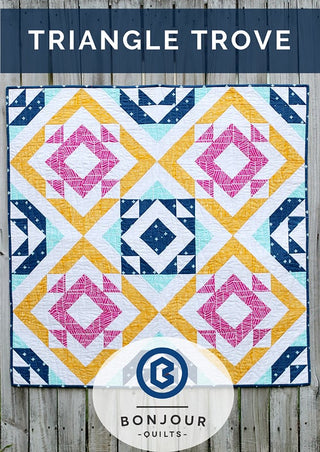 Triangle Trove Quilt Pattern