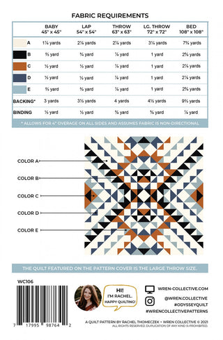 Odyssey Quilt Pattern