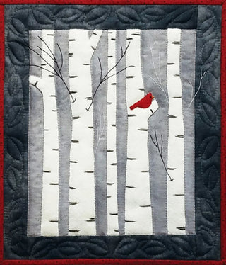 Birches Wall Quilt Kit 13" x 15"