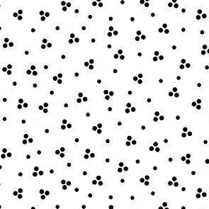 Berry Dots - White