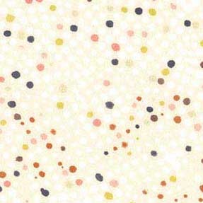 Imperfectly Perfect - Block Print Dots - Whisper