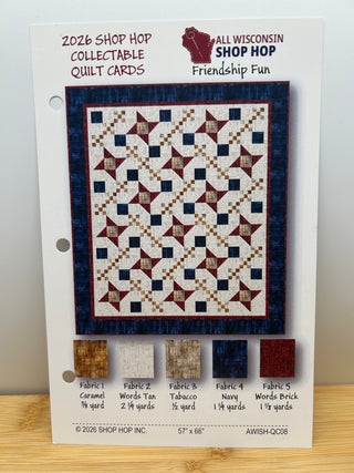 2026 AWISH Collectible Pattern - Friendship Fun