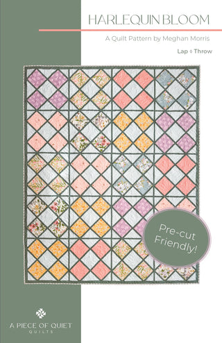 Harlequin Bloom Quilt Pattern