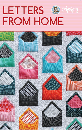 Letters From Home Quilt Pattern - Crimson Tate