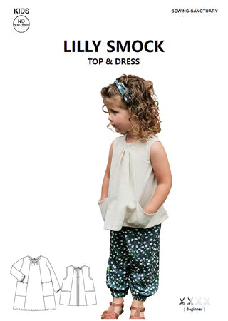 Lilly Smock Top and Dress Pattern