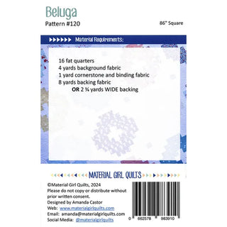 Beluga Quilt Pattern