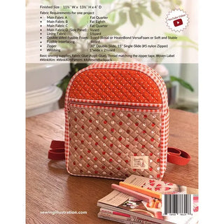 Minki Kim - Ashmere Backpack Pattern