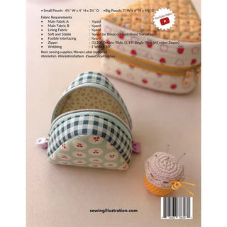 Minki Kim - Sweet Slices Pouch Pattern