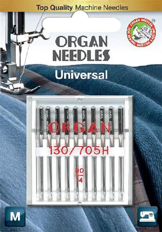 Organ Machine Needles Universal Size 90/14